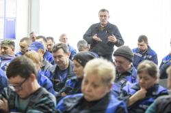 Приоритеты нашей команды по модернизации общественного транспорта обсудили с работниками Городского троллейбусного парка №1